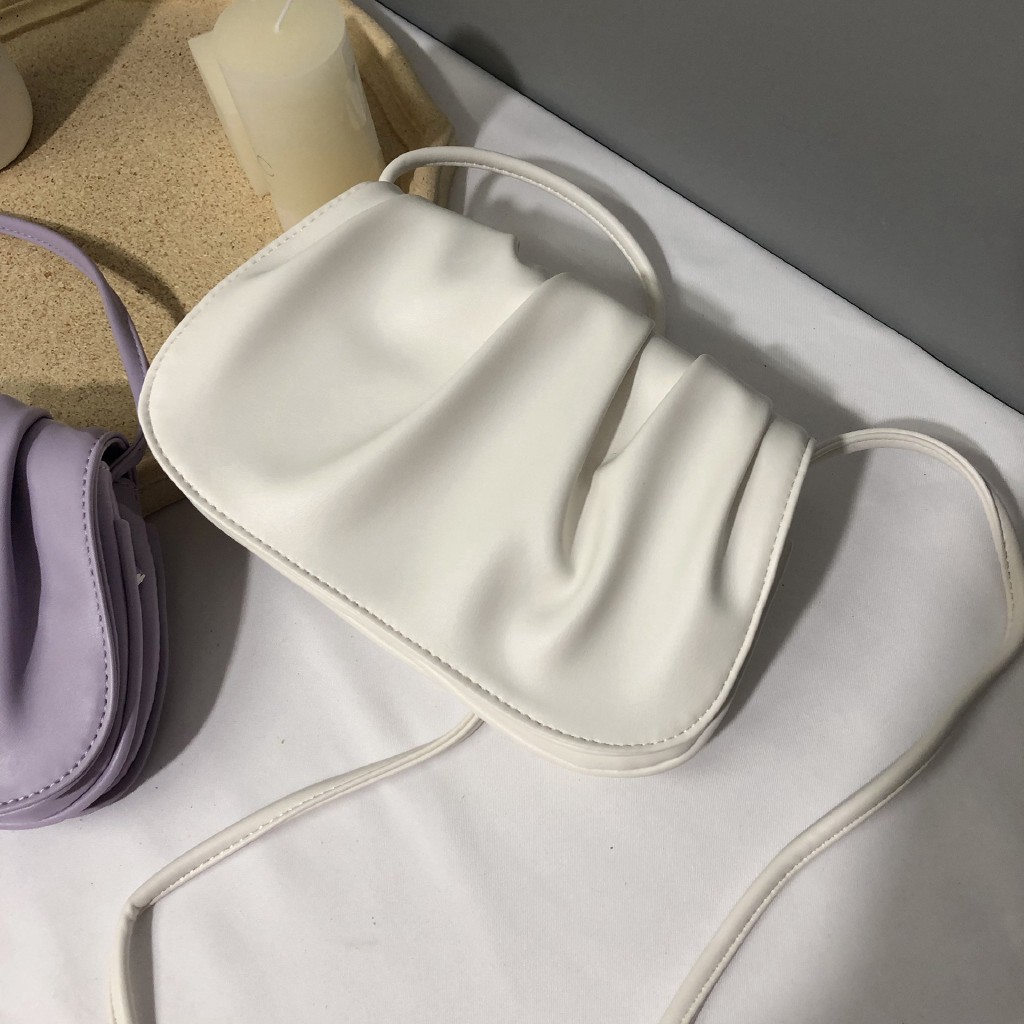 Túi đeo chéo nữ dáng đám mây, túi xách nữ dự tiệc xinh xắn | BigBuy360 - bigbuy360.vn