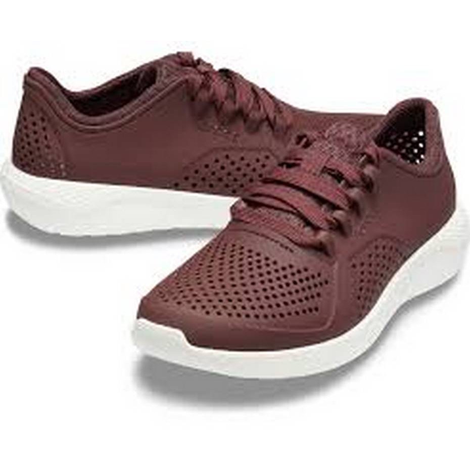 [Hàng Chuẩn] Giày Nhựa Nam Buộc Dây - Siêu Chống Thấm Nước, Chống Trơn, Giày Xuất Xịn Màu Đen Literide Pacer | BigBuy360 - bigbuy360.vn