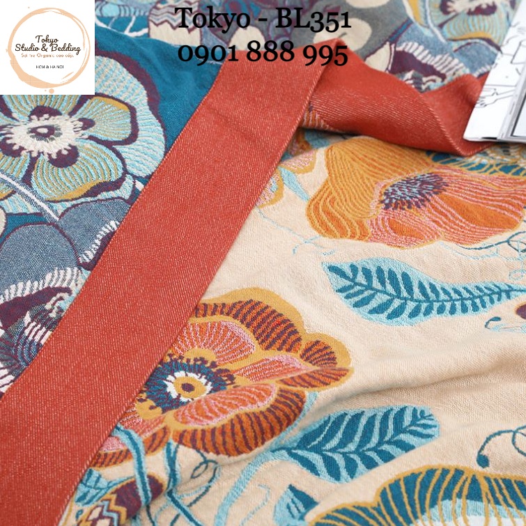S47_Chăn Xô Organic Cotton Dòng Cao Cấp