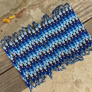 Vòng ombre xanh biển