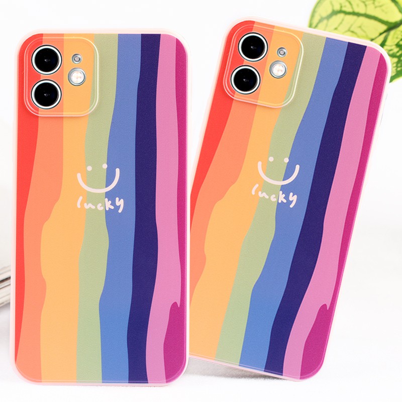 Ốp lưng JURSUE mềm hình cặp đôi dễ thương đẹp cho iPhone 13 12 11 Pro Max SE 2020 X XR XS ip 8 7 6 6S Plus kute Y264