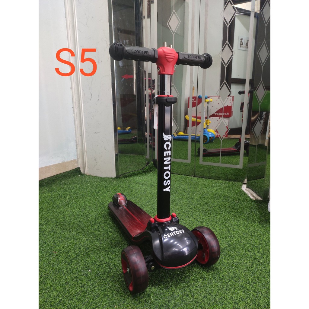 Xe Scooter Trẻ Em Cao Cấp - Centosy Scooter S5 - Bánh Đèn Phát Sáng, Form Chắc Chắn