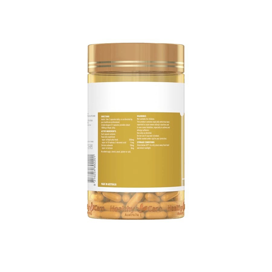 Viên uống sữa ong chúa Healthy Care Royal Jelly 365 viên của Úc- ĐỦ BILL | BigBuy360 - bigbuy360.vn