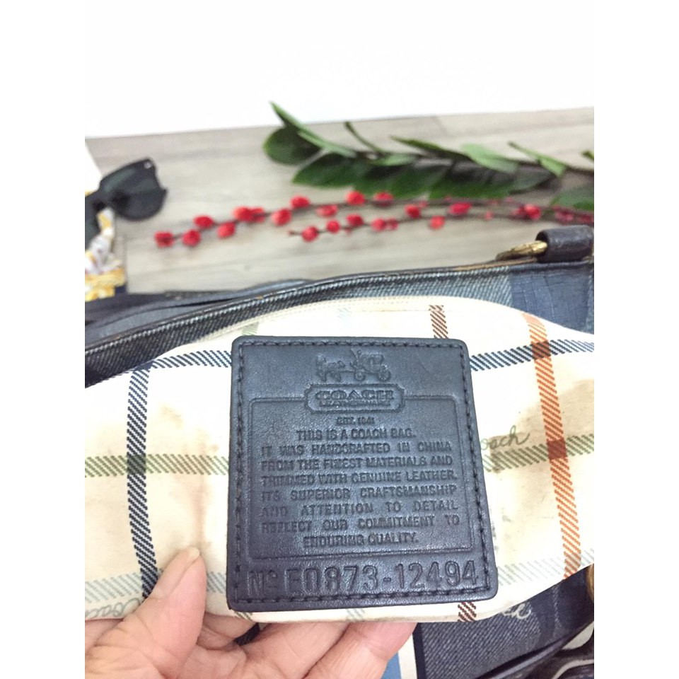 Thanh lý túi hobo hiệu Coach của Mỹ, chất canvas