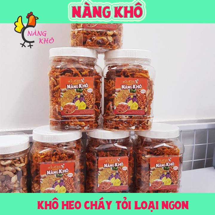 [Mã GROSALEHOT giảm 8% đơn 250K] 500 Gram Khô heo cháy tỏi loại 1 ( Giòn ngon - Đậm vị ) | Nàng Khô | BigBuy360 - bigbuy360.vn