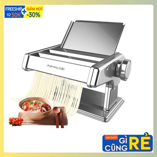 Máy cán mì cắt mì gia đình 2 lưỡi cắt