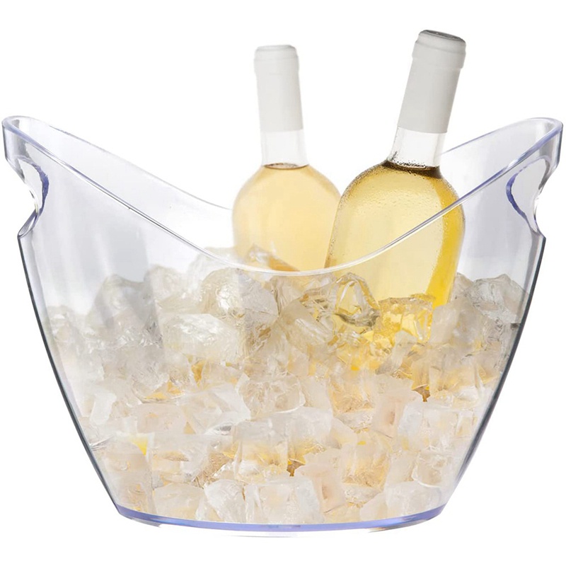 Xô Đá Uống Rượu 4 Lít Bằng Nhựa Cho Tiệc Tùng / Rượu Sâm Panh / Mimosa Cocktail