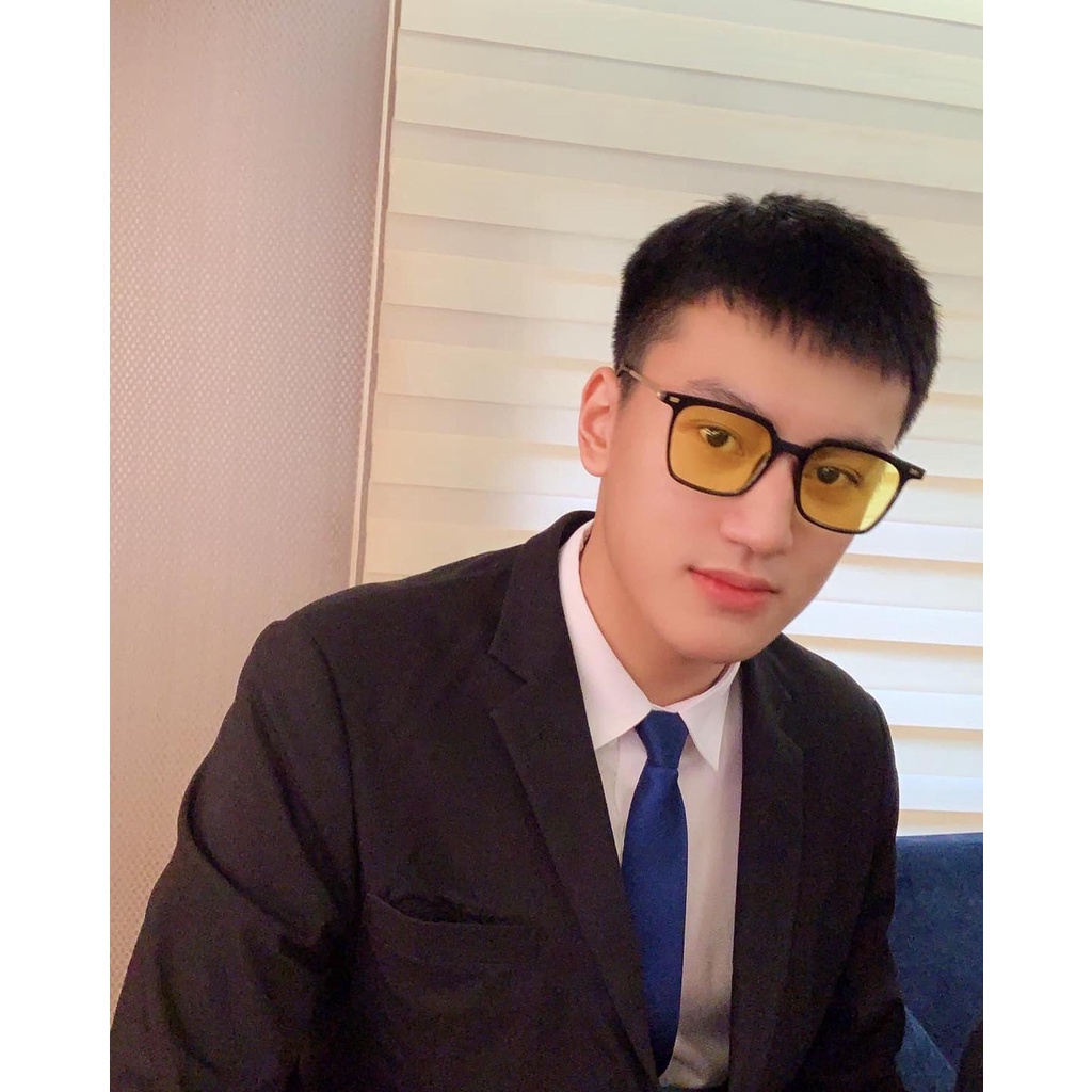 Mắt kính unisex hot trend thời trang HUNG TUBES gọng kính mát nam nữ nhiều màu phong cách