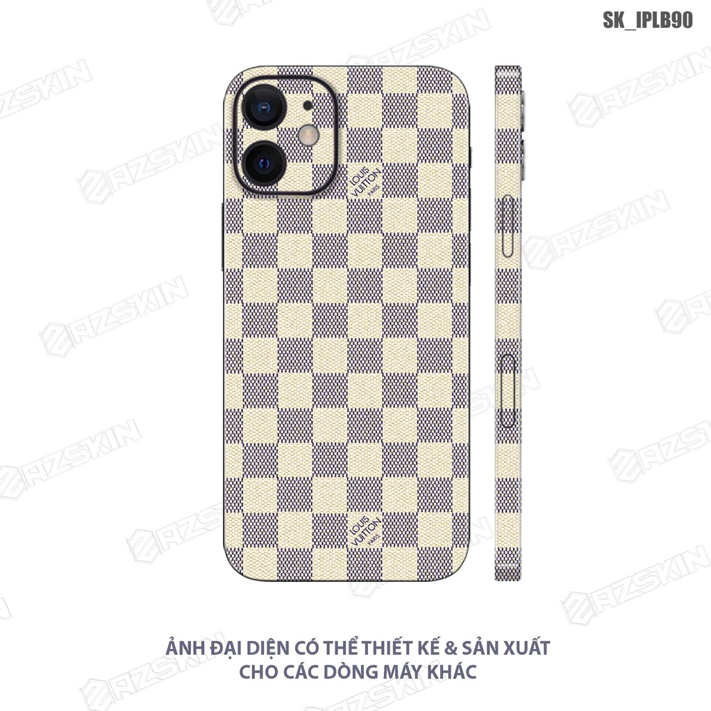 Miếng Dán Skin Luois Vuitton Điện Thoại IP 7/14 Pro Max |SK_IPLB90| Chất Liệu 3M Cao Cấp, Khuôn Cắt CNC, Dễ Dán Tại Nhà