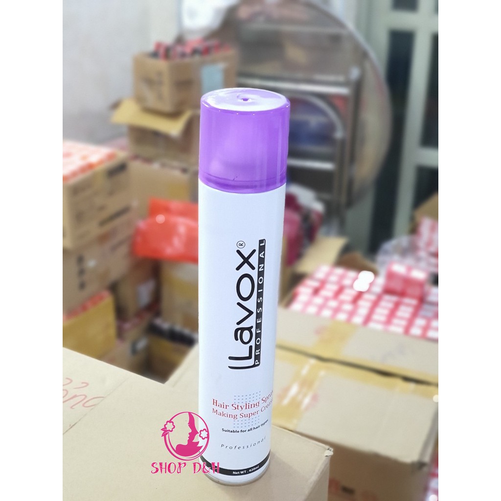 KEO TẠO KIỂU (CỨNG - MỀM) LAVOX 420ML