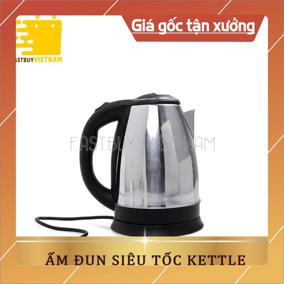 Ấm siêu tốc Inox loại lớn 1L8 Electric Kettle TỐT NHẤT