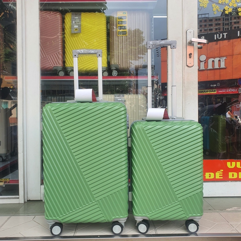 Vali du lịch nhựa dẻo chống xước 601 bảo hành 5N