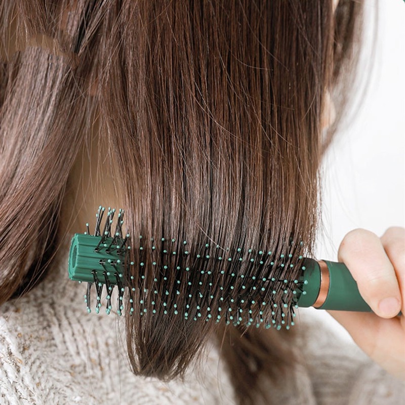 Lược Mát Xa Da Đầu Hình Tròn Gọn Nhẹ Tiện Dụng