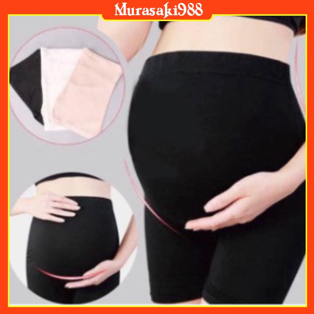 Quần đùi cotton mặc trong váy dành cho bà bầu