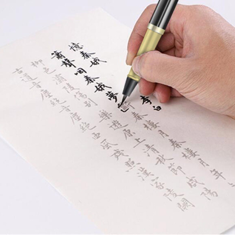 Bút Máy Kim Loại Thiết Kế Cọ Thư Pháp Cho Người Mới Bắt Đầu