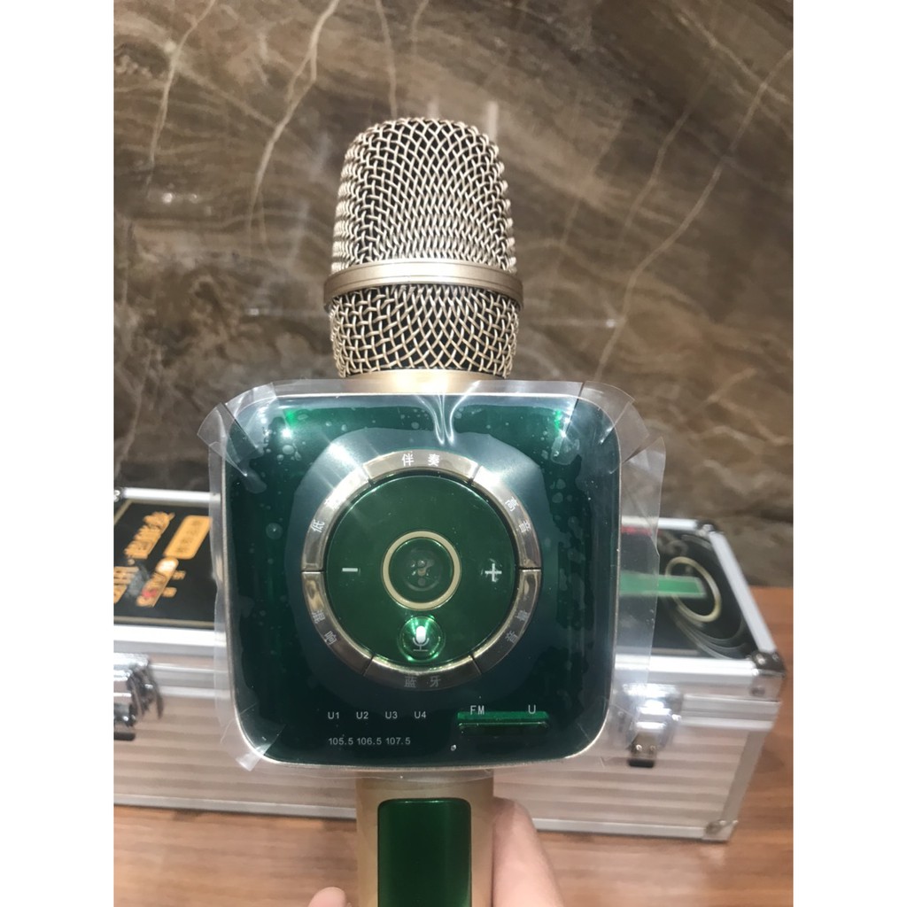 Mic Karaoke Bluetooth Tosing V1 Cao Cấp✔️Tích hợp UHF ✔️FM kết nối ôtô ✔️Tặng kèm HDSD tiếng Việt 5.0