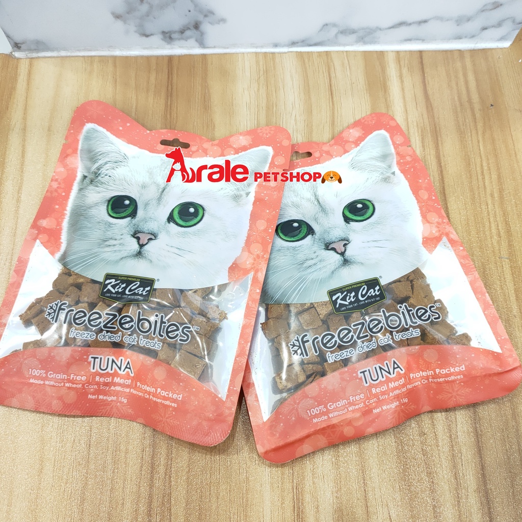 SNACK SẤY KHÔ FREEZE BITES CHO MÈO, BÁNH THƯỞNG CHO MÈO