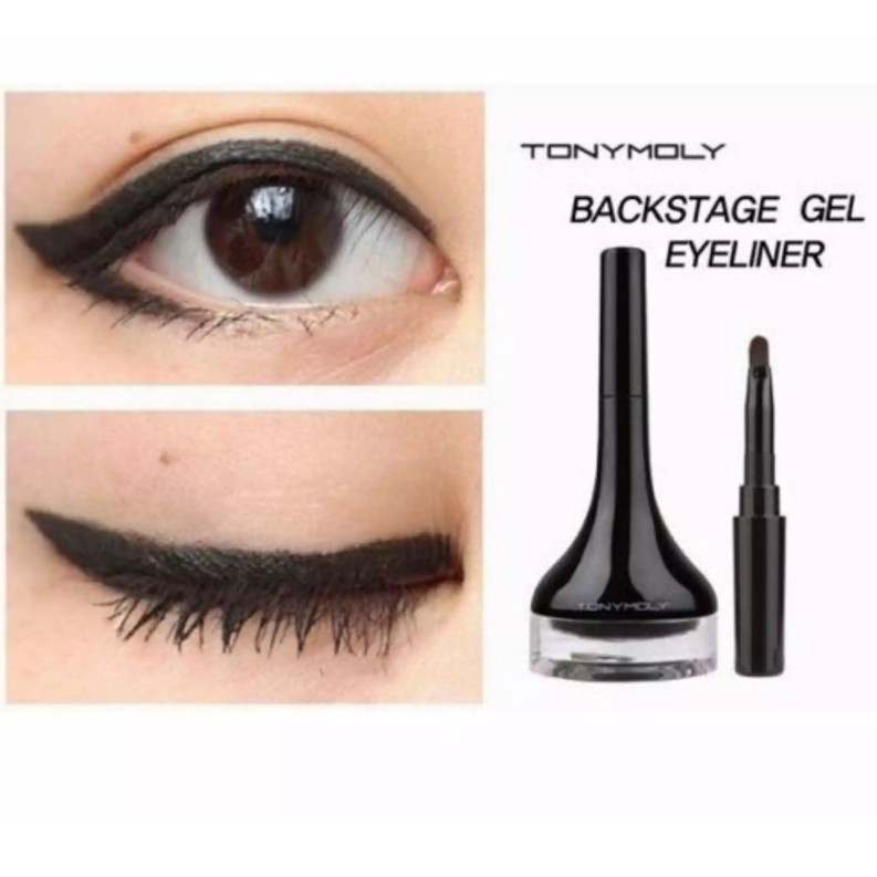 Gel Kẻ Mắt Tonymoly Backstage Gel Eyeliner 4g #01 Black