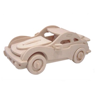 Xếp hình gỗ 3D hình ô tô