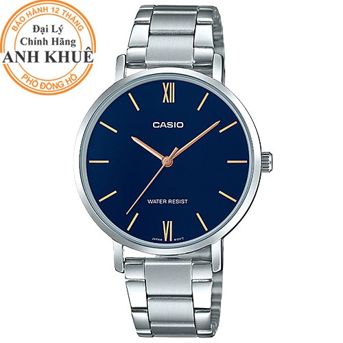 Đồng hồ nữ dây kim loại Casio Anh Khuê LTP-VT01D-2BUDF