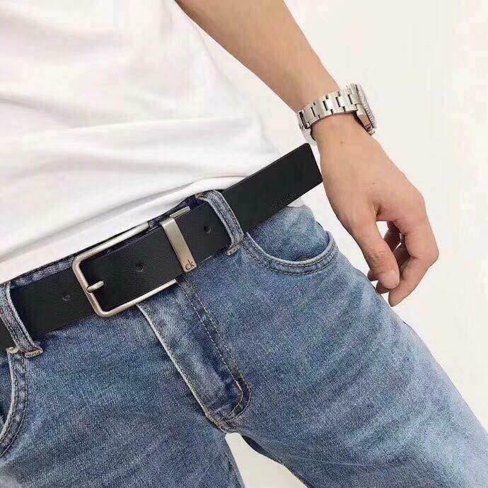 Thắt lưng nam-dây nịt lưng C. K kèm hộp sang trọng