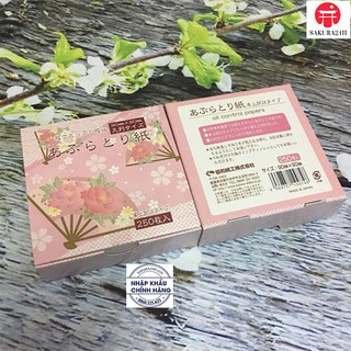 SET 250 TỜ GIẤY THẤM DẦU NHẬT BẢN