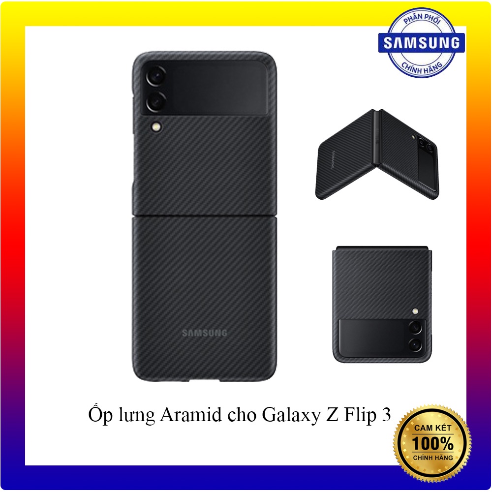 Ốp lưng Samsung Galaxy Z Flip 3 Aramid Cover