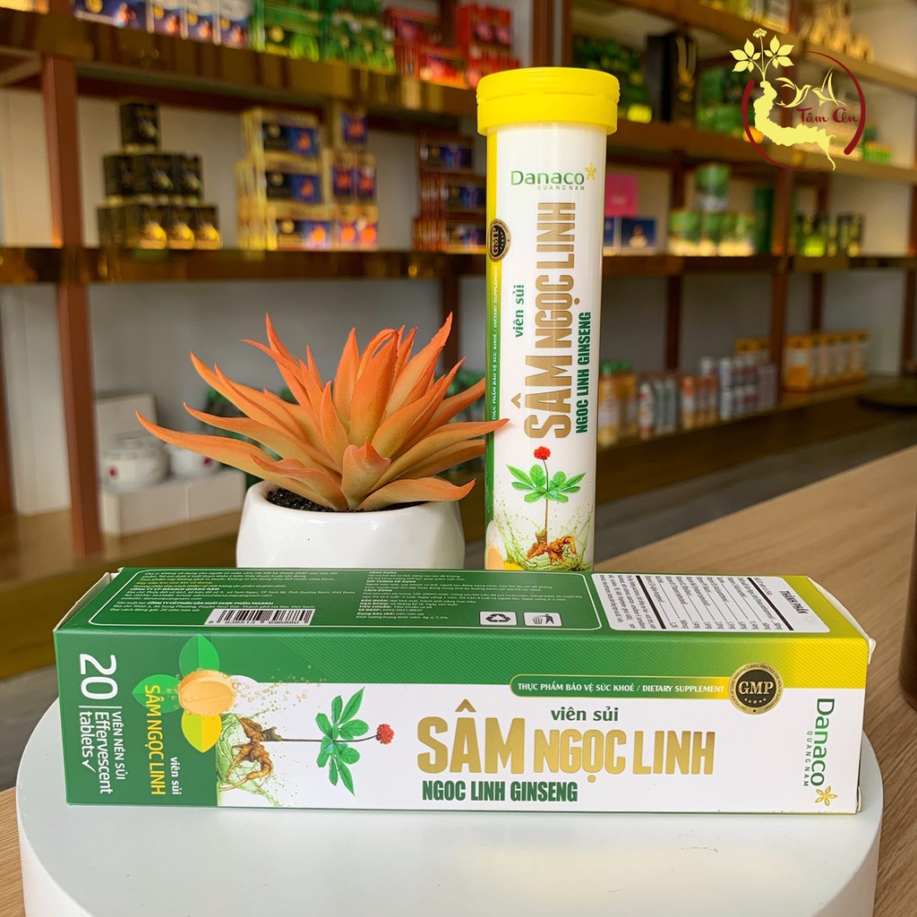 Viên sủi chiết xuát Sâm Ngọc Linh DANACO