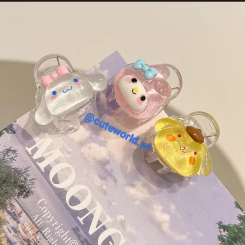Kẹp Tóc Thiết Kế Hoạt Hình Sanrio Dễ Thương