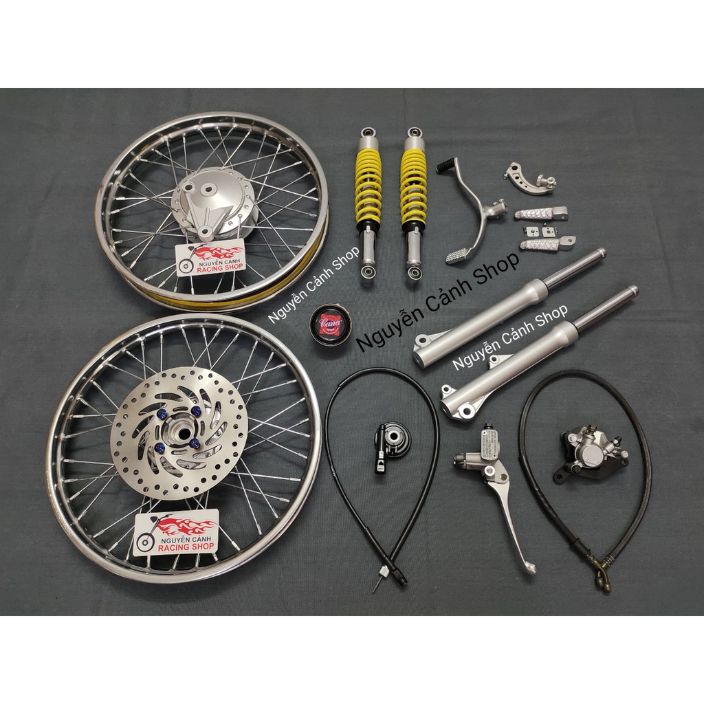 Bộ dàn chân wave dream đi bài cứng