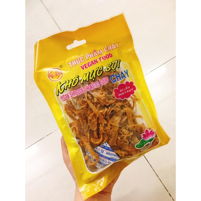 Khô Mực Sợi chay - Khô mực sợi chay Âu Lạc - Đồ chay - Thực phẩm chay chính hãng