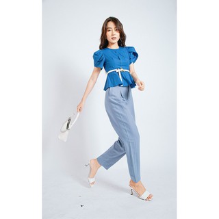 Áo peplum tay cánh hồng Q842 CCHAT