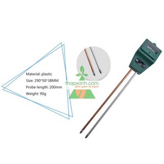 Máy đo độ ẩm, độ ph, ánh sáng của đất 3 trong 1