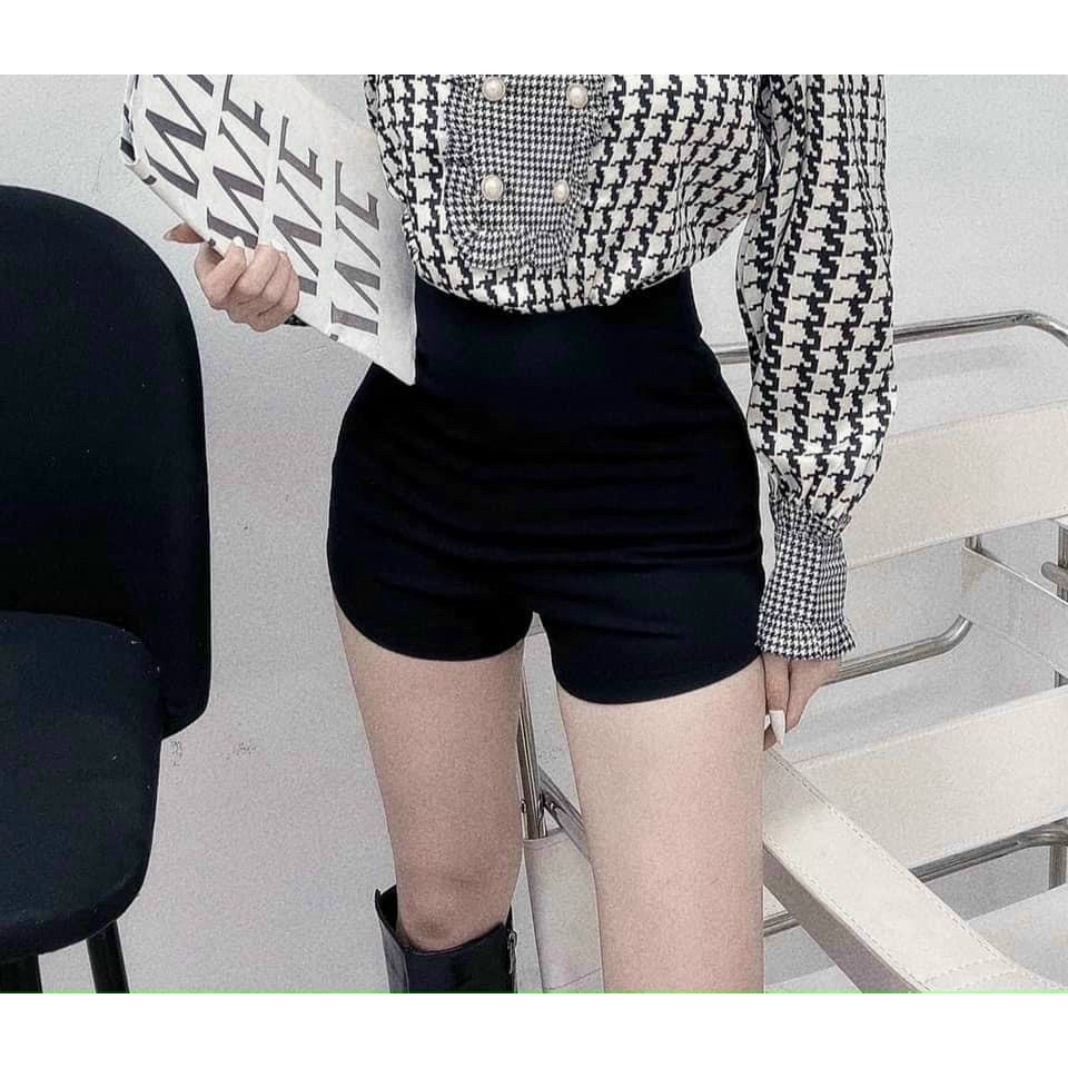 V03 Quần Short Dance Lưng Cao Co Giãn Nâng Mông Vải Đẹp 21Room, Quần Umi Co Giãn Size S M L Tôn Dáng Dành Cho Nữ