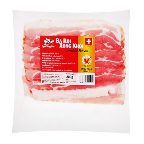 Ba Rọi Xông Khói Smoked Bacon Trường Vinh 200G/ 500G