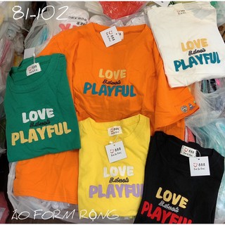 áo thun thái chữ love 10243