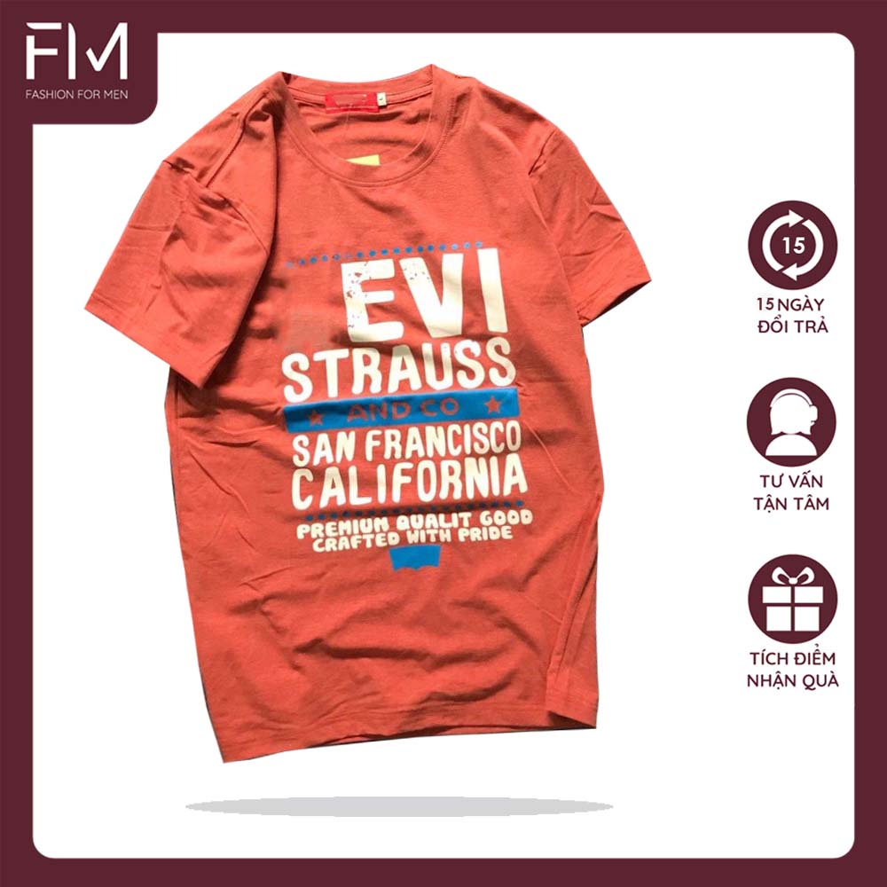 Áo thun nam cổ tròn tay ngắn, chất thun cao cấp, trẻ trung, năng động – FORMEN SHOP – FMPS005