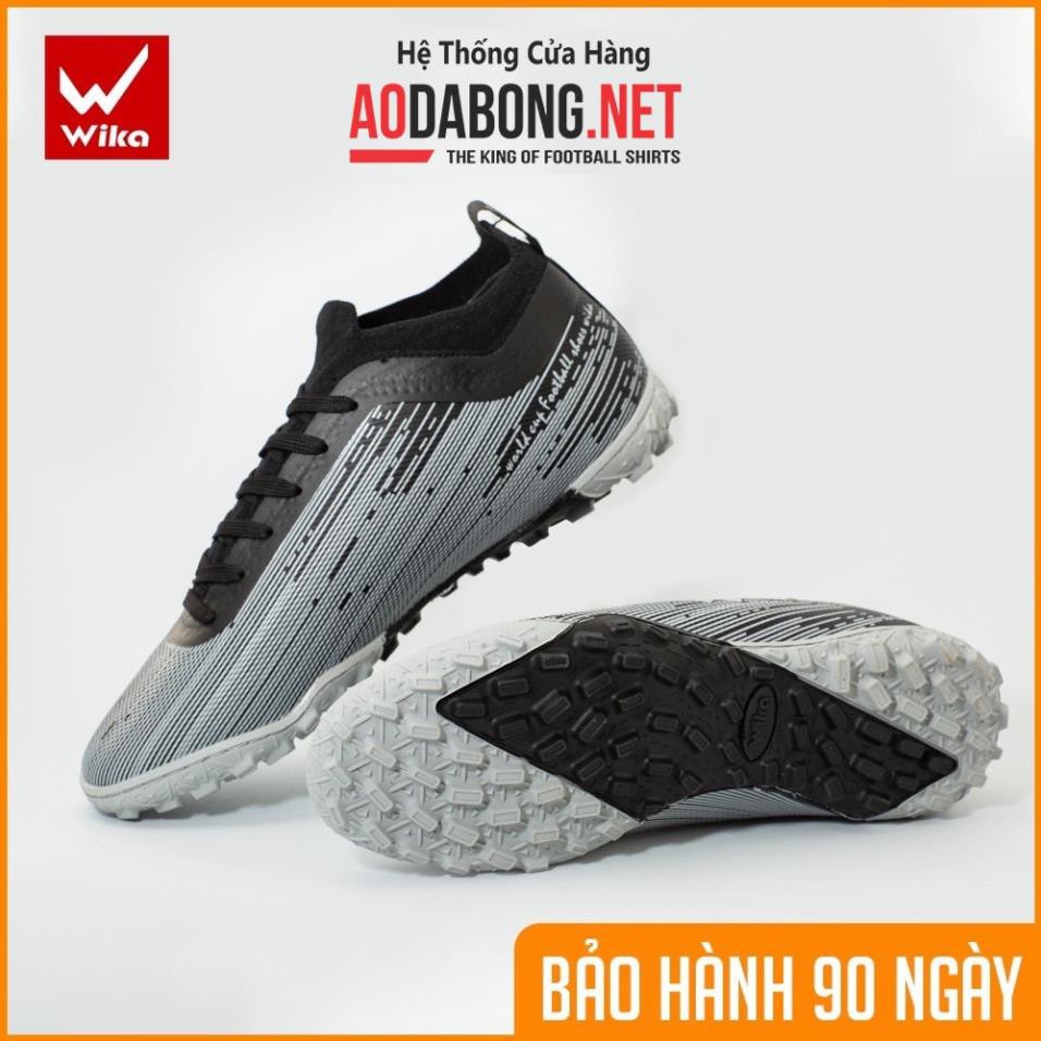 [ CHÍNH HÃNG - GIÁ SỈ ] Giày đá bóng, đá banh Wika Subasa cổ thun - sân cỏ, bền đẹp. Tặng tất