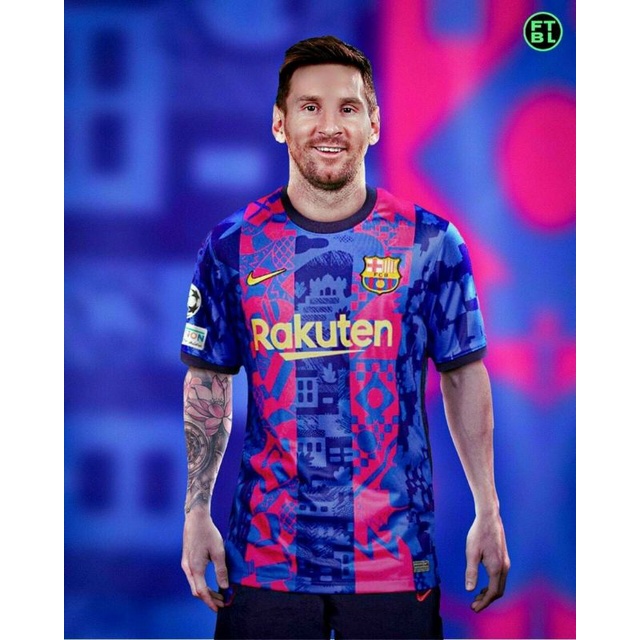 Áo đá bóng Barcalona  2021