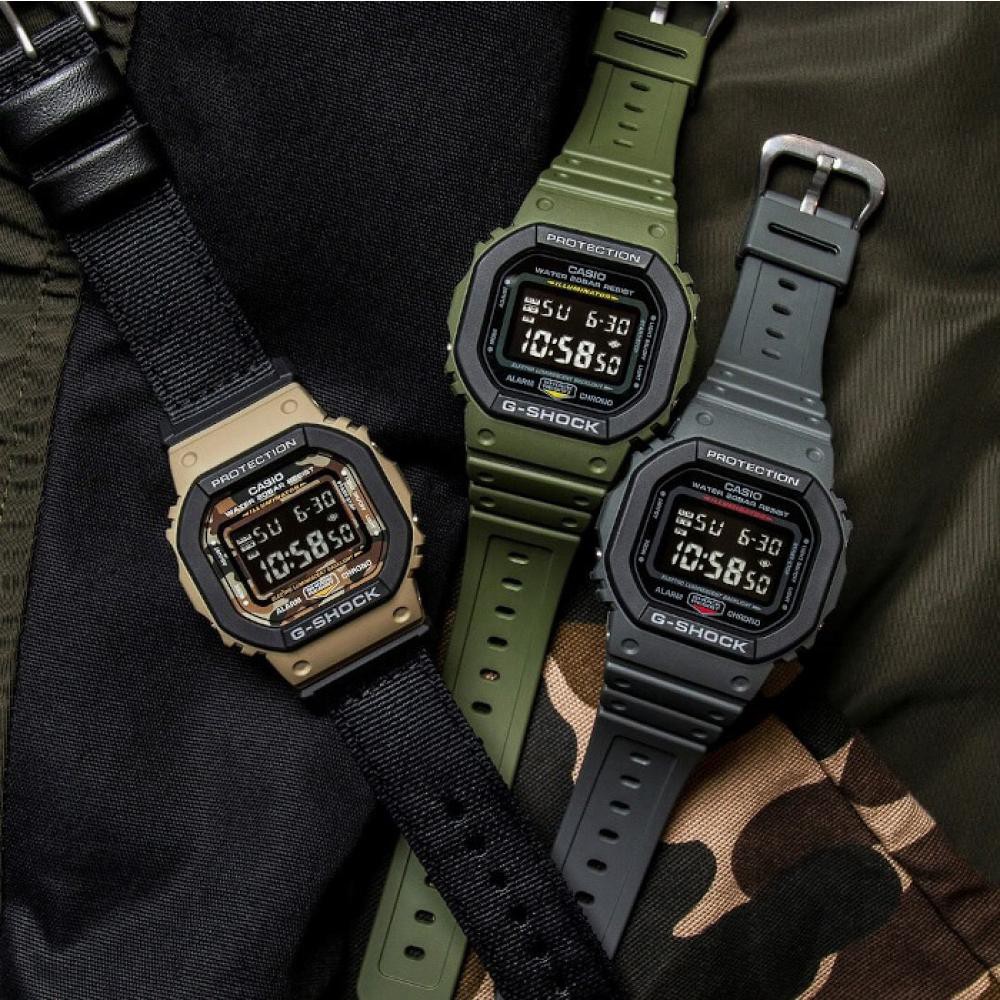 Đồng Hồ Casio Nam Dây Nhựa GSHOCK DW-5610SU-8DR Chính Hãng