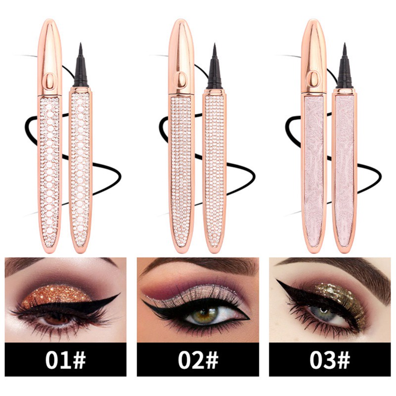 Bút Kẻ Mắt Dạng Lỏng Màu Đen Không Thấm Nước Lâu Trôi Chống Nhòe MISS ROSE