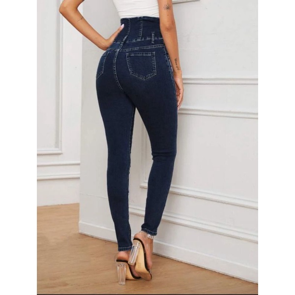 Quần jeans cạp siêu cao vnxk jean trouser skinny slim fit super high waist rin kaki co dãn nâng mông xuất khẩu dư xịn