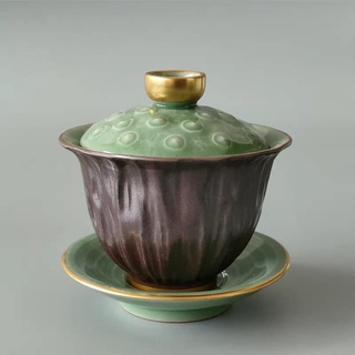 Chén khải nhuỵ hoa sen