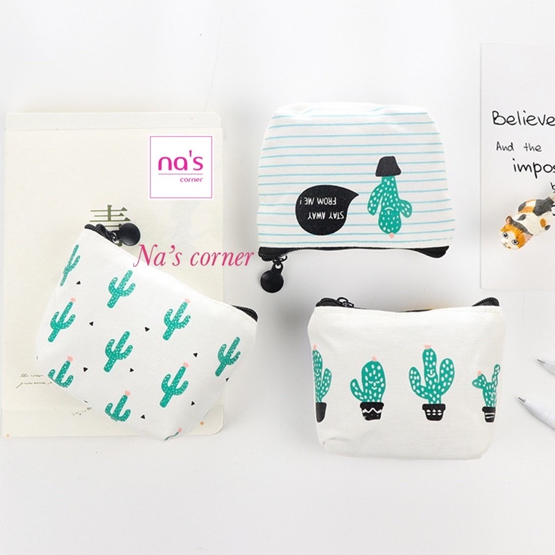 Ví mini vải canvas đẹp bền