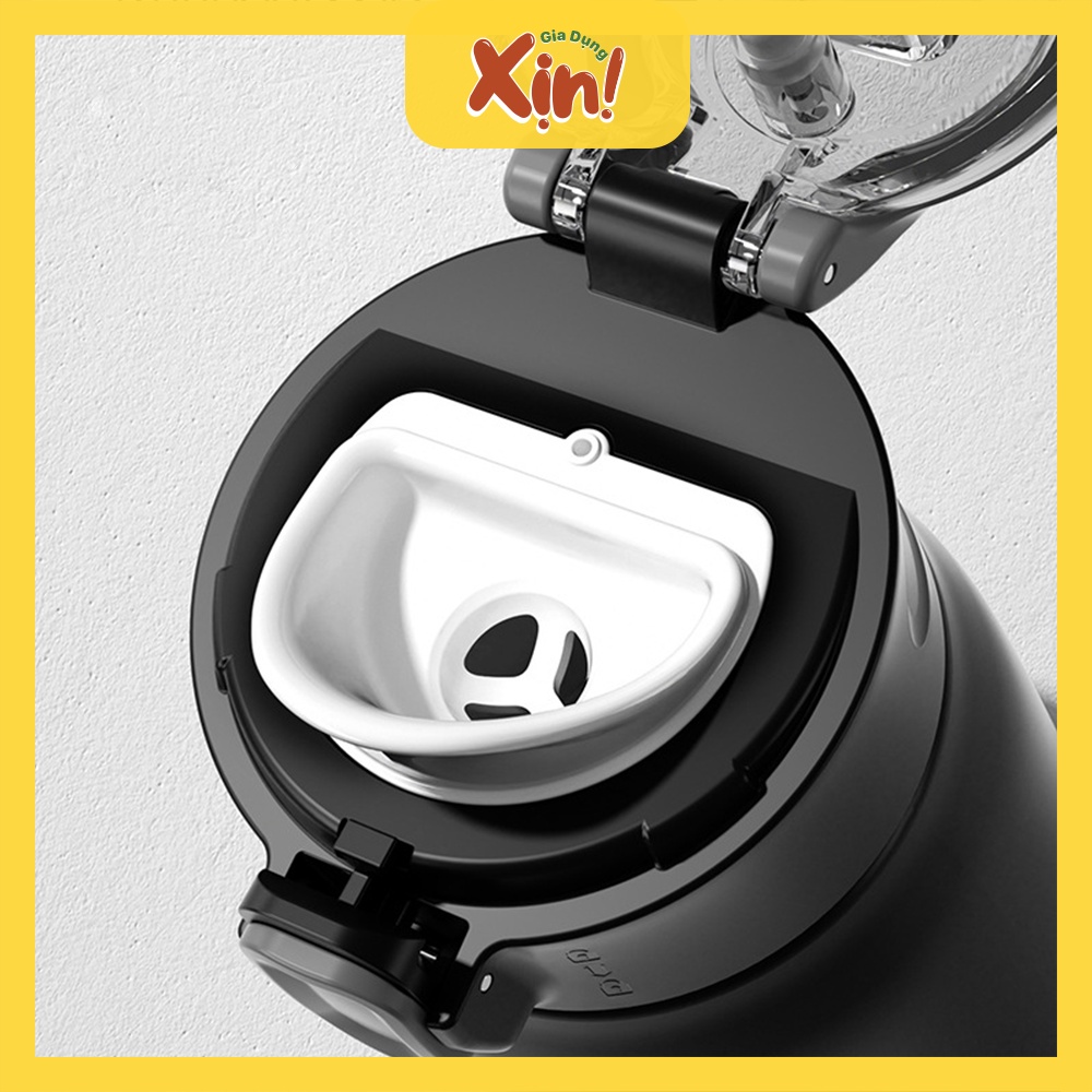 Bình giữ nhiệt 500ml Come On, bình nước giữ nhiệt lõi inox 304 có nắp bật tiện lợi