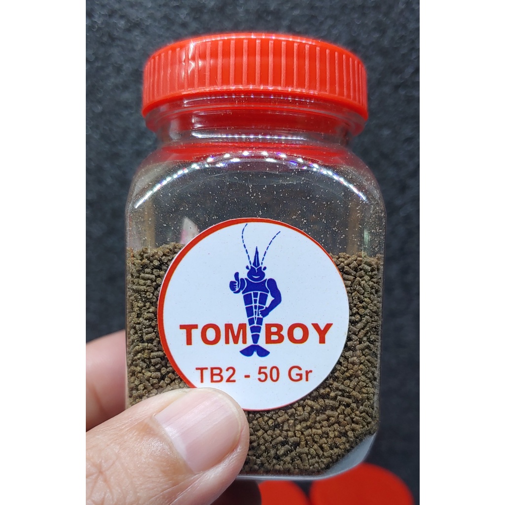 Cám TOMBOY Loại Chìm - Thức Ăn Cho Cá Tép Cảnh Hủ 50g