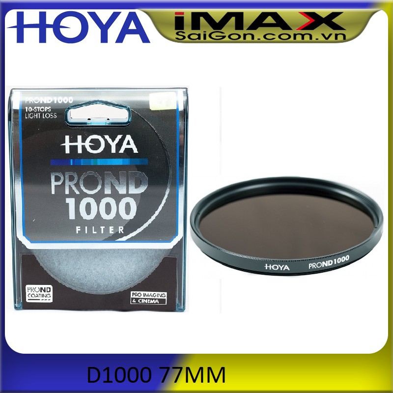 KÍNH LỌC FILTER HOYA PRO ND1000 77MM (Chính hãng TCI phân phối)