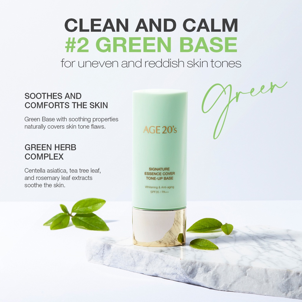 Kem nền AGE 20's dung tích 40ml SPF 35 PA+++ che phủ hoàn hảo