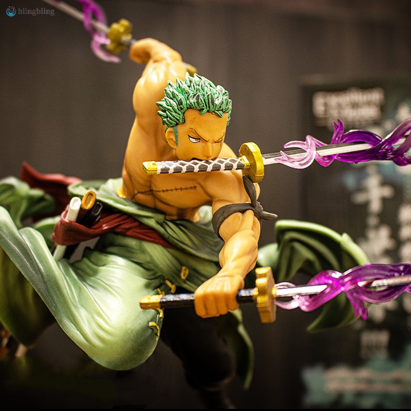 One Piece Anime PVC Figure Zoro Three Thousand World Sanzensekai Action Figure Model Toy Gift for Kid Adult