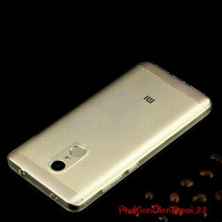 Ốp lưng TPU Xiaomi Redmi Note 4 (Trong suốt)